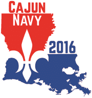 cajun navy logo with offset path180w