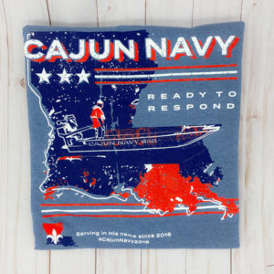 cajun navy 2016 official tshirt