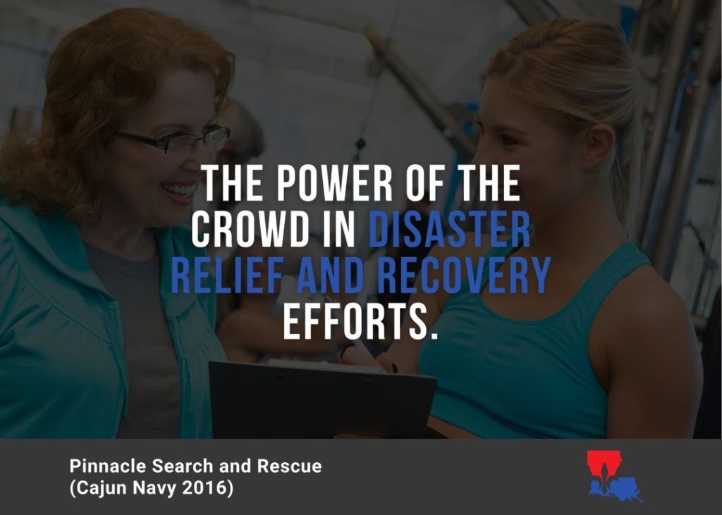 The Power of the Crowd in Disaster Relief and Recovery Efforts