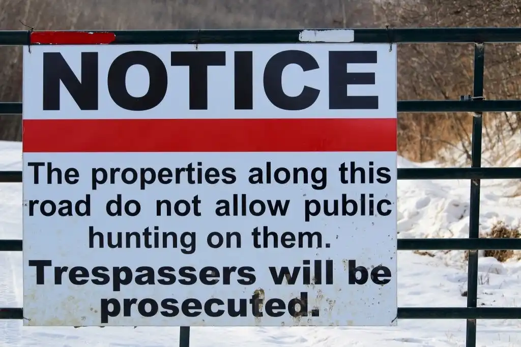 hunter safety tips cajun navy 2016 no trespassing sign